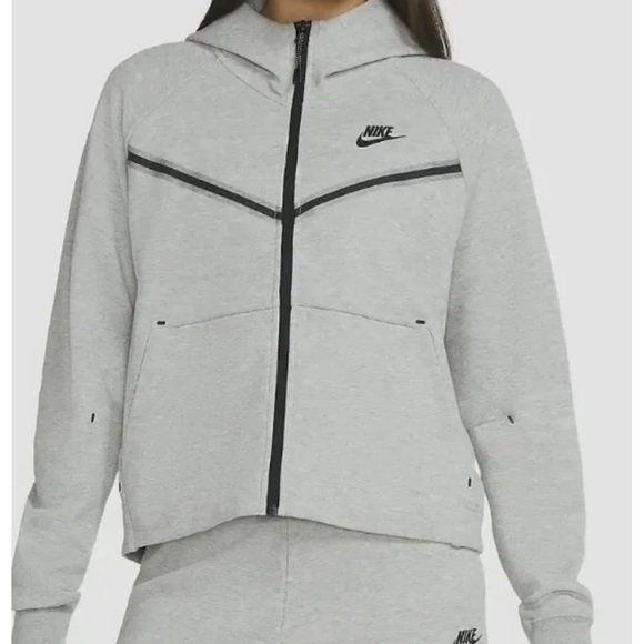 NWT- Nike Sportswear Tech Fleece Windrunner Zip Up CW4298-063 Size XL - Picture 3 of 6